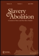 Cover image for Slavery & Abolition, Volume 3, Issue 2, 1982