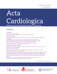 Cover image for Acta Cardiologica, Volume 77, Issue 9, 2022
