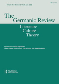 Cover image for The Germanic Review: Literature, Culture, Theory, Volume 98, Issue 2, 2023