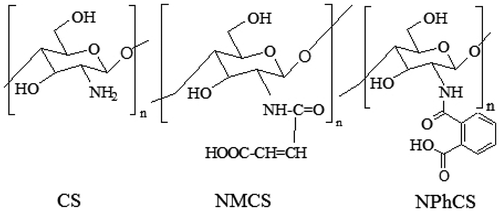 Fig. 1. The structure of CS, NMCS, and NPhCS.