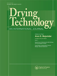 Cover image for Drying Technology, Volume 37, Issue 1, 2019