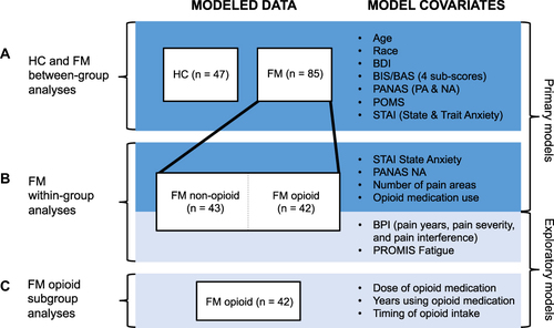 Figure 1 Diagram of statistical models.