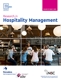 Cover image for Research in Hospitality Management, Volume 12, Issue 1, 2022