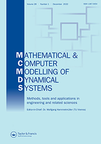 Cover image for Mathematical and Computer Modelling of Dynamical Systems, Volume 28, Issue 1, 2022