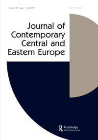 Cover image for Journal of Contemporary Central and Eastern Europe, Volume 25, Issue 1, 2017