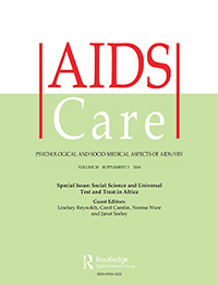 Cover image for AIDS Care, Volume 28, Issue sup3, 2016