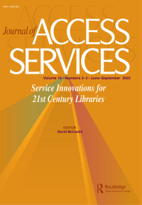 Cover image for Journal of Access Services, Volume 11, Issue 3, 2014
