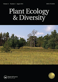 Cover image for Plant Ecology & Diversity, Volume 11, Issue 4, 2018