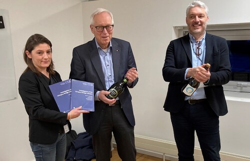 Danish NG Chair, B. MacAulay with the authors K. Ostenfeld and C.T. Georgakis