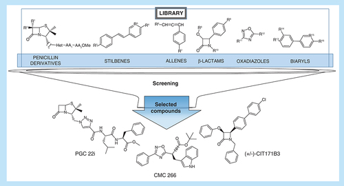 Figure 3. Chemical structure of the selected compounds.