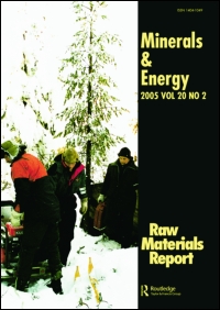 Cover image for Minerals & Energy - Raw Materials Report, Volume 19, Issue 2, 2004