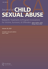 Cover image for Journal of Child Sexual Abuse, Volume 30, Issue 3, 2021