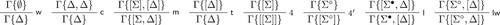 Figure 3. Admissible structural rules.