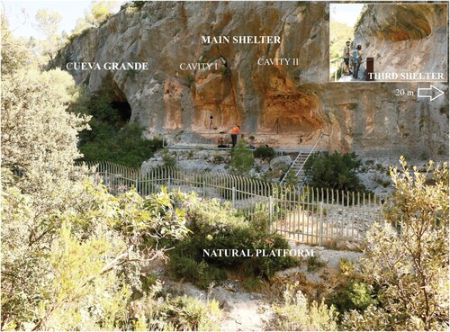 Figure 2. General view of Cuevas de la Araña (Photo: N. Santos da Rosa).