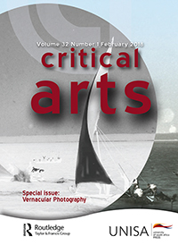 Cover image for Critical Arts, Volume 32, Issue 1, 2018