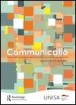 Cover image for Communicatio, Volume 36, Issue 2, 2010