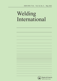 Cover image for Welding International, Volume 36, Issue 5, 2022