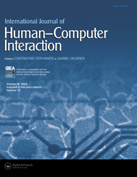 Cover image for International Journal of Human–Computer Interaction, Volume 39, Issue 15, 2023