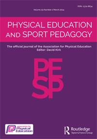Cover image for Physical Education and Sport Pedagogy, Volume 29, Issue 2, 2024