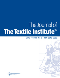 Cover image for The Journal of The Textile Institute, Volume 110, Issue 9, 2019