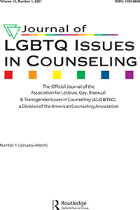 Cover image for Journal of LGBTQ Issues in Counseling, Volume 15, Issue 1, 2021