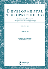 Cover image for Developmental Neuropsychology, Volume 48, Issue 2, 2023