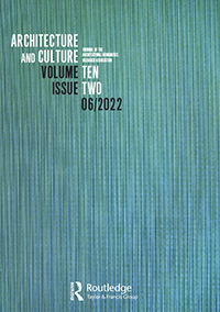 Cover image for Architecture and Culture, Volume 10, Issue 2, 2022