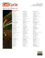 Cover image for Cell Cycle, Volume 13, Issue 3, 2014