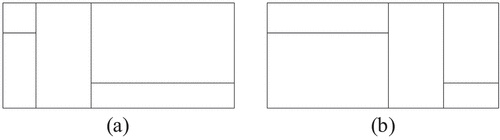 Figure 5. Similarity of title blocks: (a) title block #1, (b) title block #2.