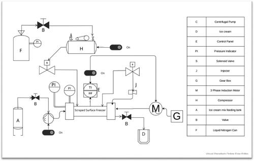 Figure 1. Process and flow diagram for the connections made in SSF.