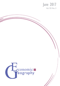 Cover image for Economic Geography, Volume 93, Issue 3, 2017