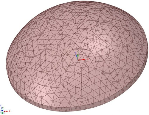 Figure A2. Typical solid geometry for the phantom.