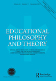 Cover image for Educational Philosophy and Theory, Volume 45, Issue 11, 2013