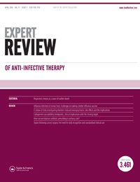 Cover image for Expert Review of Anti-infective Therapy, Volume 14, Issue 4, 2016