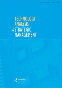 Cover image for Technology Analysis & Strategic Management, Volume 35, Issue 8, 2023