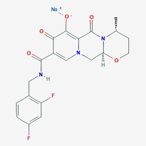 Figure 1 DTG molecular structure (adapted from PubChem).Citation22