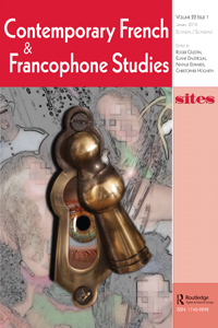 Cover image for Contemporary French and Francophone Studies, Volume 22, Issue 1, 2018