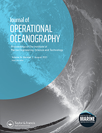 Cover image for Journal of Operational Oceanography, Volume 14, Issue 2, 2021