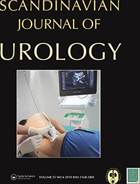 Cover image for Scandinavian Journal of Urology, Volume 53, Issue 6, 2019