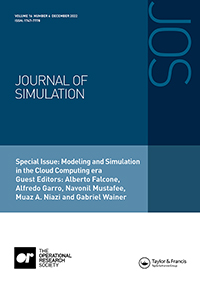 Cover image for Journal of Simulation, Volume 16, Issue 6, 2022