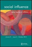 Cover image for Social Influence, Volume 9, Issue 1, 2014