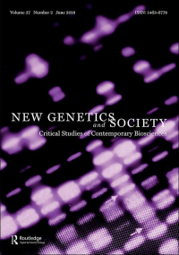 Cover image for New Genetics and Society, Volume 25, Issue 2, 2006