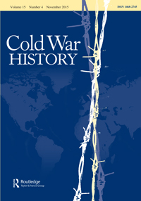 Cover image for Cold War History, Volume 15, Issue 4, 2015