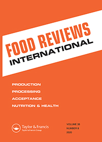 Cover image for Food Reviews International, Volume 36, Issue 8, 2020