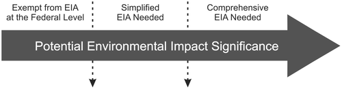 Figure 2. Brazilian federal-level EIA screening. Source: Designed by the authors.