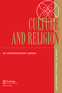 Cover image for Culture and Religion, Volume 20, Issue 3, 2019