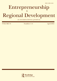 Cover image for Entrepreneurship & Regional Development, Volume 22, Issue 6, 2010