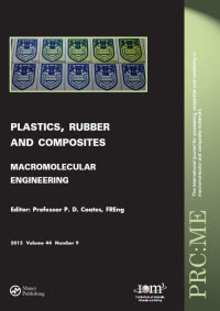 Cover image for Plastics, Rubber and Composites, Volume 44, Issue 9, 2015