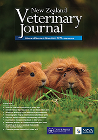 Cover image for New Zealand Veterinary Journal, Volume 64, Issue 6, 2016