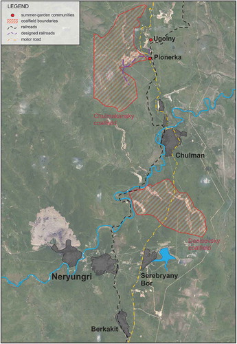 Figure 2. Layout of the Karmen Coal Mining Project.Source: Project Karmen. Environmental and Social Impact Assessment, 2014.